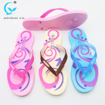 Folding sandals chappal design slippers beach crystal strap flip flops