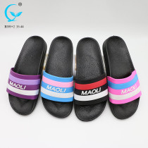 Flip flop pvc strip ladies chappal 2018 factory price cheap women slippers