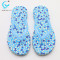 PVC glitter strap and printing eva wedge slipper folding flip-flop sandals