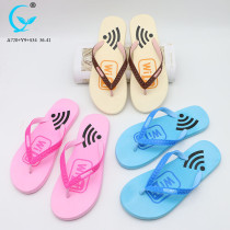 Female fashion summer beach slippers strap slip-ons eva flat sandals