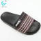 Flat sandals lady rubber flip flops custom printed transfer eva slipper