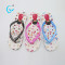 Factories in china the newest lady embossed logo cheap women anime flip flops sandals slippers