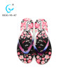 2018 customized summer footwear for lady sandals fancy slippers