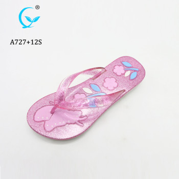China Slippers Plastic Sandals New Mould Glittering ladies Flip Flops shoes