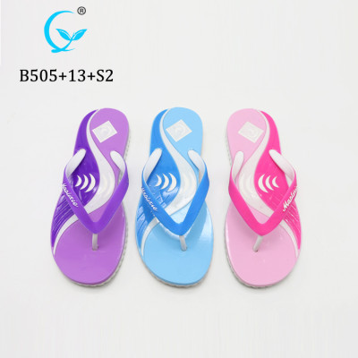 Newly slippers display rubber flip flop for ladies