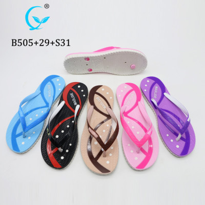 Perfect New Model Women Girls Custom Logo Sandals Nice Rubber Flip Flop for Young People