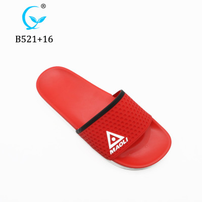 Hot PVC custom logo slippers slide sandal printing logo slippers