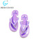 Slipper Footwear,Custom Printed girl pvc glitter Slipper Sandals, Custom Logo colorful filpflops