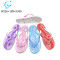 Soft fashionable beach flip flop comfortable natural rubber summer slipper china factory