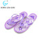 PCU injection foam pvc flip flops slippers for ladies summer