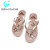 PCU injection foam pvc flip flops slippers for ladies summer