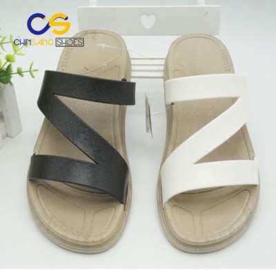 2017 fashion PVC slide latest designed unisex sandals casual sandals matching sandals