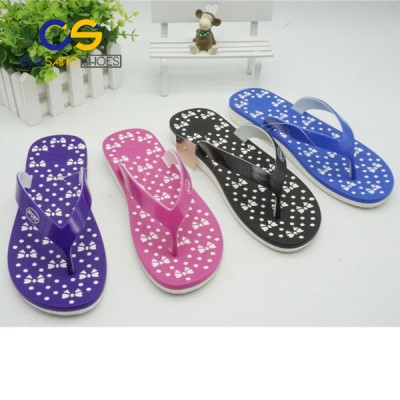 Women flip flops PVC women sandals summer slipper with cheap wholesale price