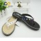 PVC women sandals cheap wholesale price newest designed women flip flops  beads flip flops