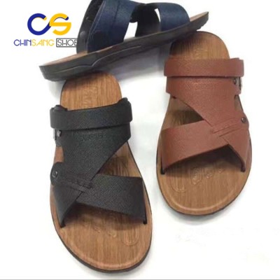 Wholesale price PVC men slipper durable men sandals outdoor sandals with good quality