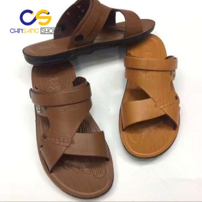 Durable men sandals wholesale price PVC men slipper outdoor sandals