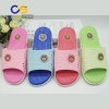 Chinsang PVC air blowing slippers for girls or women factory price made in Wuchuan