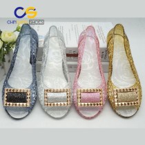 Chinsang PVC women sandals women sandals jelly slipper with wholesale price for old lady