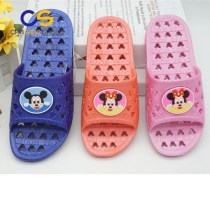 2017 new design PVC bathroom slipper shoes for girls or women with good quality