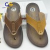 2017 Chinsang durable men PVC flip flops outdoor beach men slipper with high quality