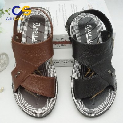 Durable men PVC sandals outdoor beach men slipper with factory price