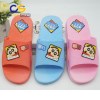 2017 top sale PVC washable slipper for teenager girls comfort teenager girls sandal 19480