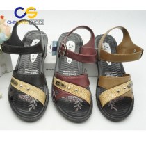 Top sale Chinsang PVC old lady sandal outdoor slipper for old lady 31767