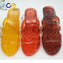 2017 Cheap PVC air blowing women slippers casual jelly sandals for old lady 19444
