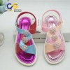 High quality PVC girls sandals 2017 hot sale teenager girls sandals