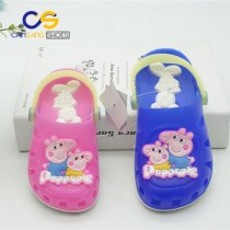 2017 Hot sale PVC kids sandals washable beach sandals for boys and girls with factory price