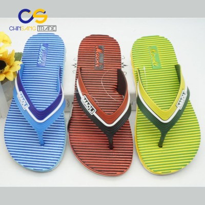 Hot sale air blowing summer men flip flops with many colors