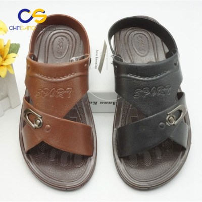 Hot sell PVC man sandals outdoor durable slip sandals for men