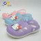 Jelly injection outdoor beach PVC clog sandals for girls