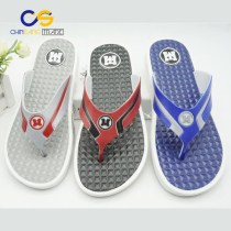 Chinsang trade air blowing PVC man flip flops with factory price
