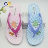 Animal style PVC women flip flops from Wuchuan