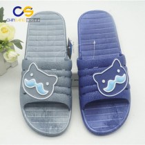 2017 hot sell PVC soft indoor men slipper with factory price