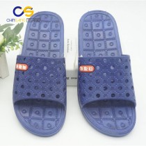 Air blowing soft men summer indoor slipper with low price