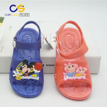 Fancy slipper sandals kids PVC sandals outdoor school sandals for boys and girls