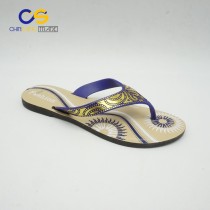 Chinsang trade PVC women flip flops durable flip flops for lady
