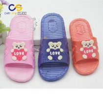 Cartoon PVC girls and boys indoor outdoor slipper sandals from Wuchuan