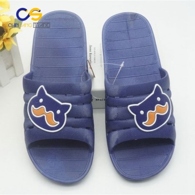 Summer indoor bedroom PVC slide sandals for men