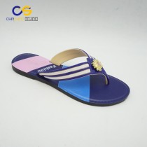 Durable PVC women outdoor flip flops fashion summer slipper for women