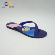 Fashion PVC women summer outdoor flip flops from Wuchuan