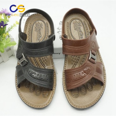 Wholesale cheap PVC garden shoes outdoor men slipper sandals from Wuchuan