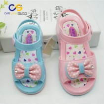 Cute girls PVC sandals indoor outdoor summer comfort sandals for girls