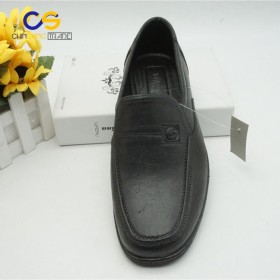 Black leather men shoes 2017 wholesale leather office shoes men