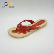 Summer PVC women flip flops fashion outdoor beach slipper shoes for women