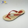 Factory supply young lady flip flops fashion outdoor slipper shoes for women
