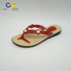 Red women outdoor summer PVC slipper shoes fashion flip flops for women