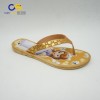 Europ style flat women flip flops for young lady air blowing slipper shoes for women